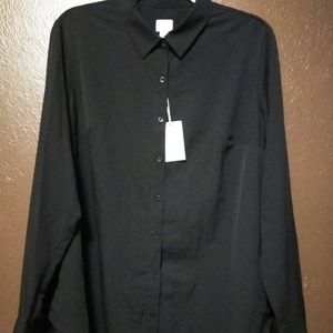 A New Day Women's Button Up Blouse